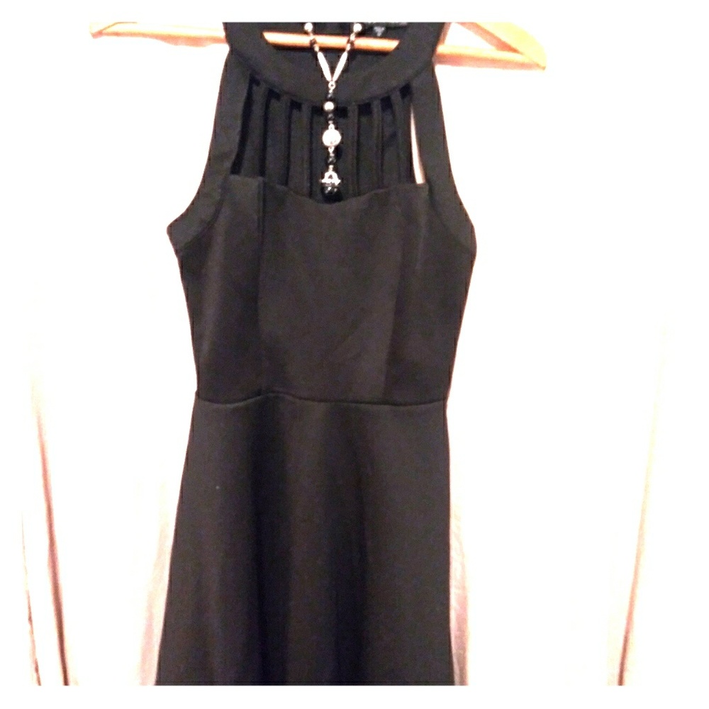 Bundle - Black Dress -Three Pink Hearts